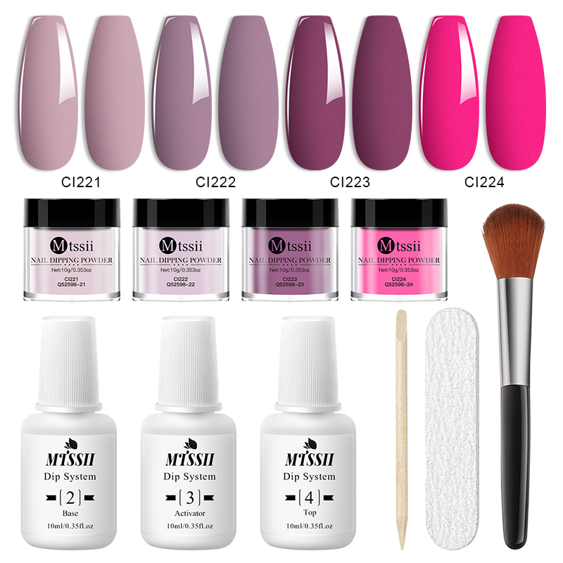 Dip Powder Nail - Kit de Pó para Unhas Dip
