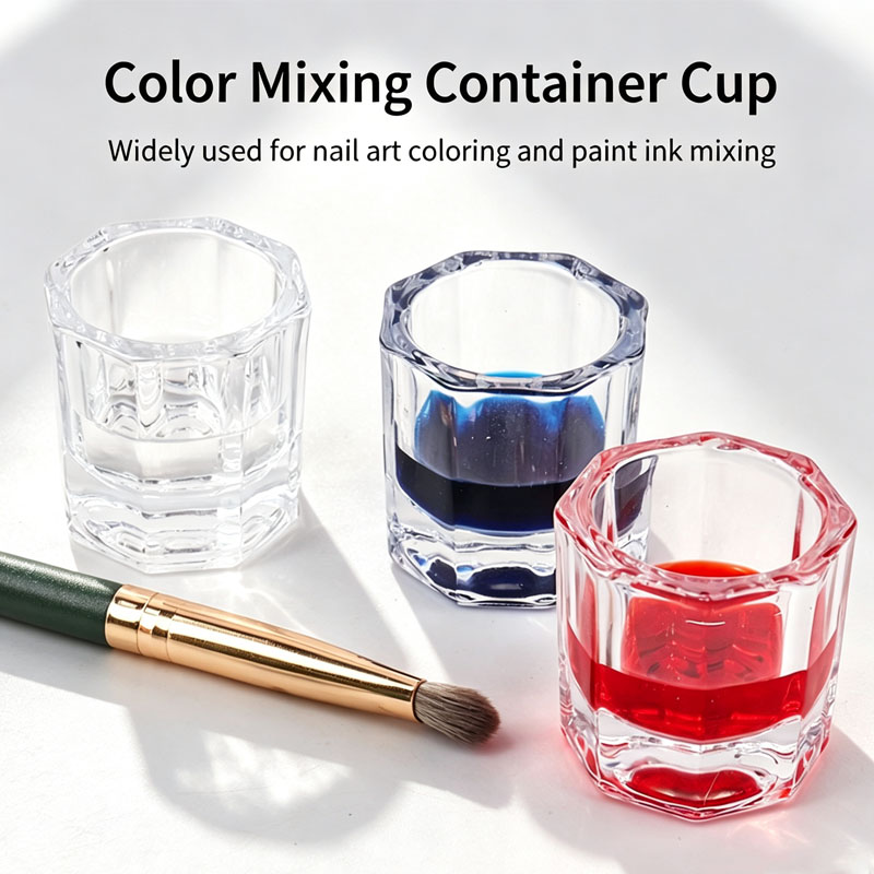 Acrylic Powder Clear - 1 unidade Taça de Cristal para
