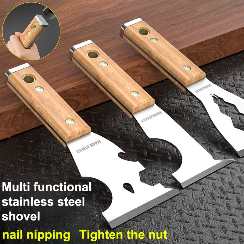 Striping Tape Nail - Espátula de Aço Inoxidável para Pintor,