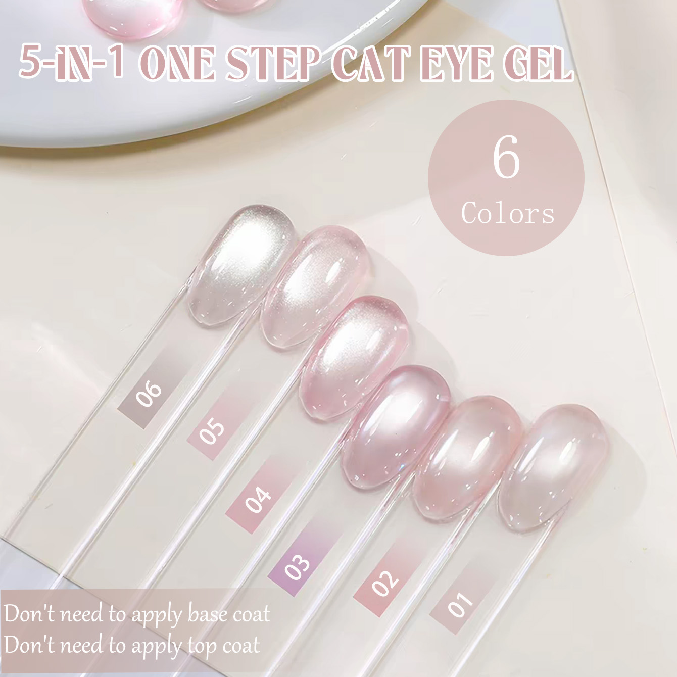 SHAKA 1-6 peças Gel Transparen - Nail Art One Stroke avaliação e preço