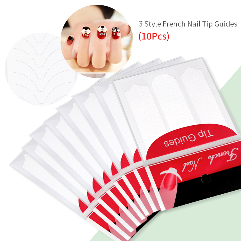Adesivos de manicure com ponta - Striping Tape Nail avaliação e preço