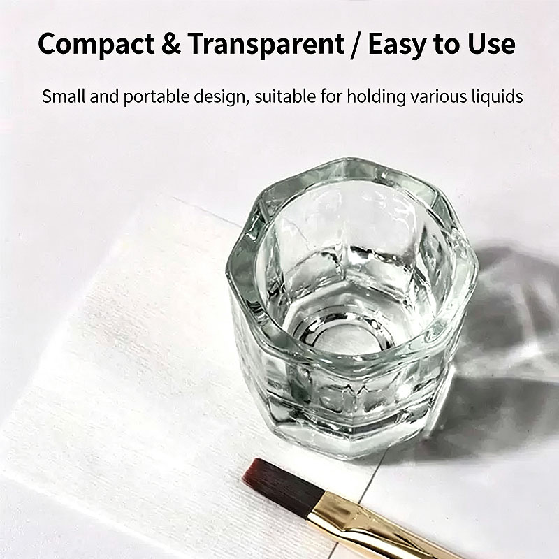 1 unidade Taça de Cristal para - Acrylic Powder Clear avaliação e preço