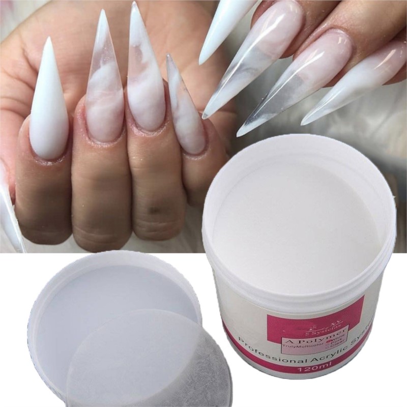 Pó acrílico para unhas, 1 pote - Acrylic Powder Clear avaliação e preço
