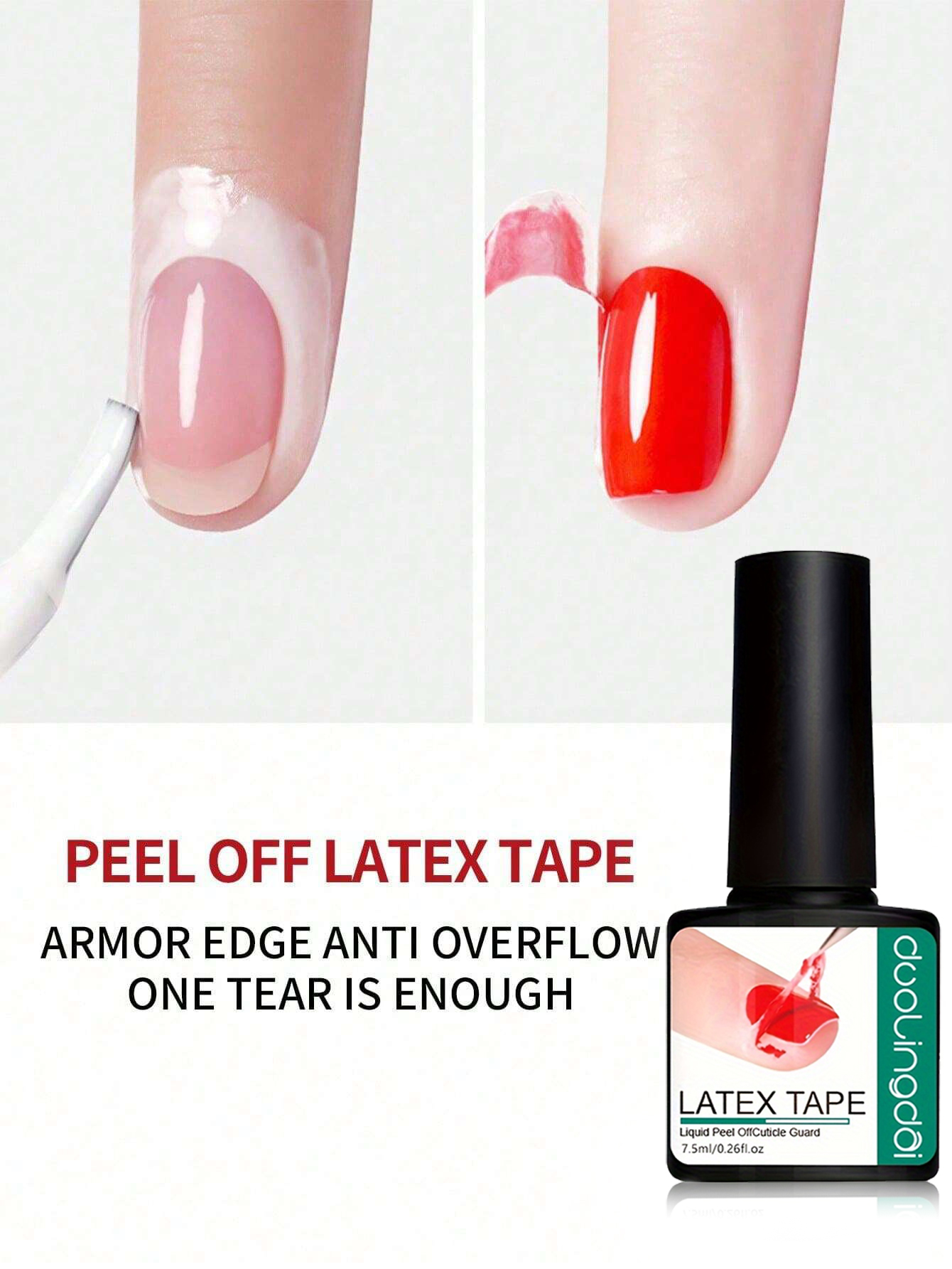 Líquido de barreira para unhas - Peel Off Base Coat avaliação e preço