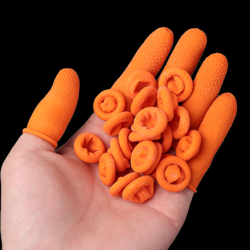 100PCS Acessórios de Limpeza F - Nail Art Orange avaliação e preço