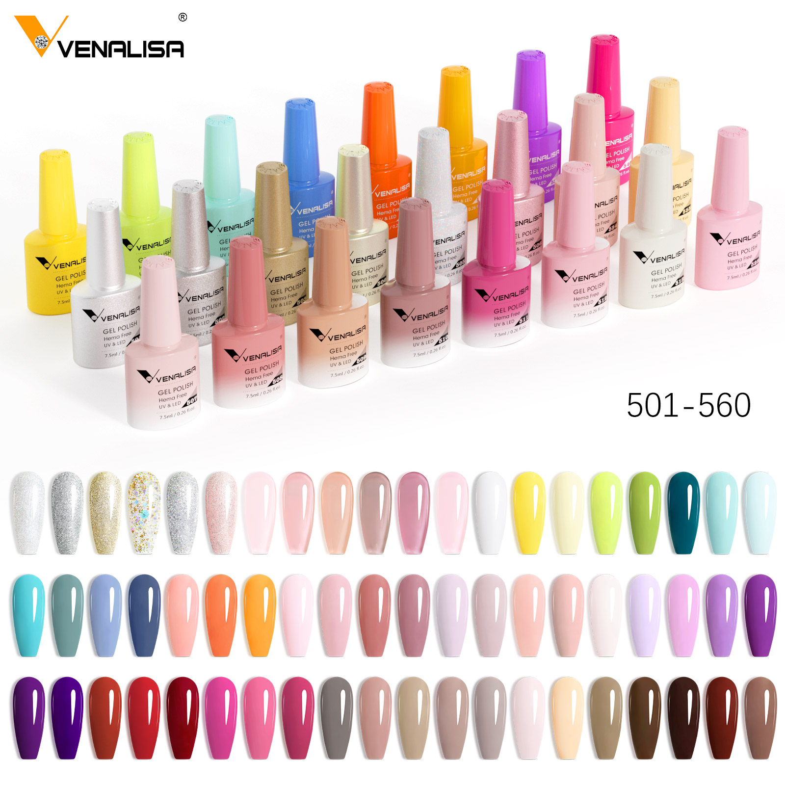 VENALISA VIP5 Luxo Gel Polonês - Nail Art Orange avaliação e preço