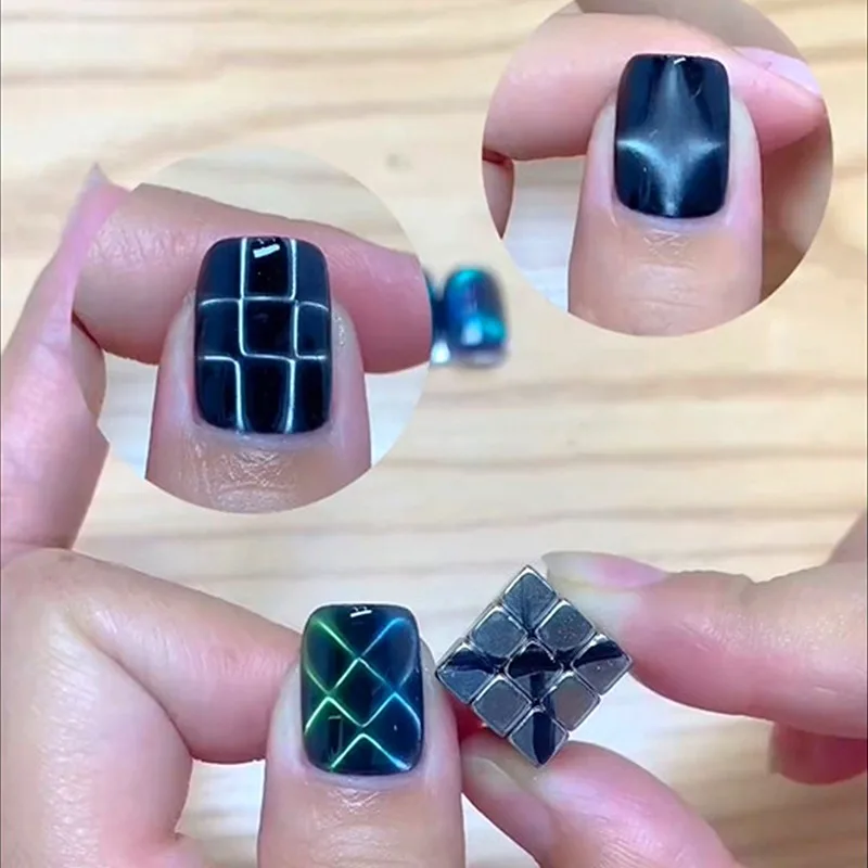 27 pçs cubo magnético de olho  - Striping Tape Nail avaliação e preço