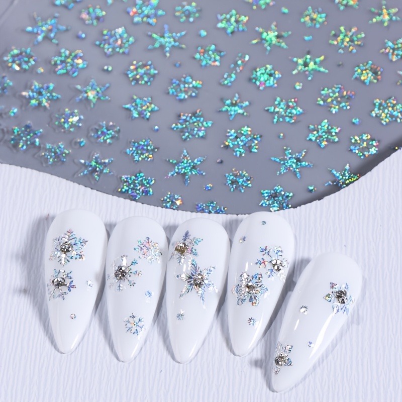 5 peças adesivos de unhas estr - Nail Art Xmas Design avaliação e preço