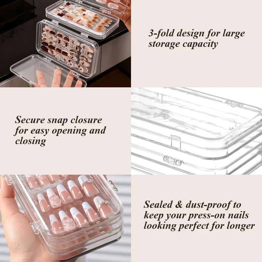 Caixa Organizadora Transparent - Nail Art Viral avaliação e preço
