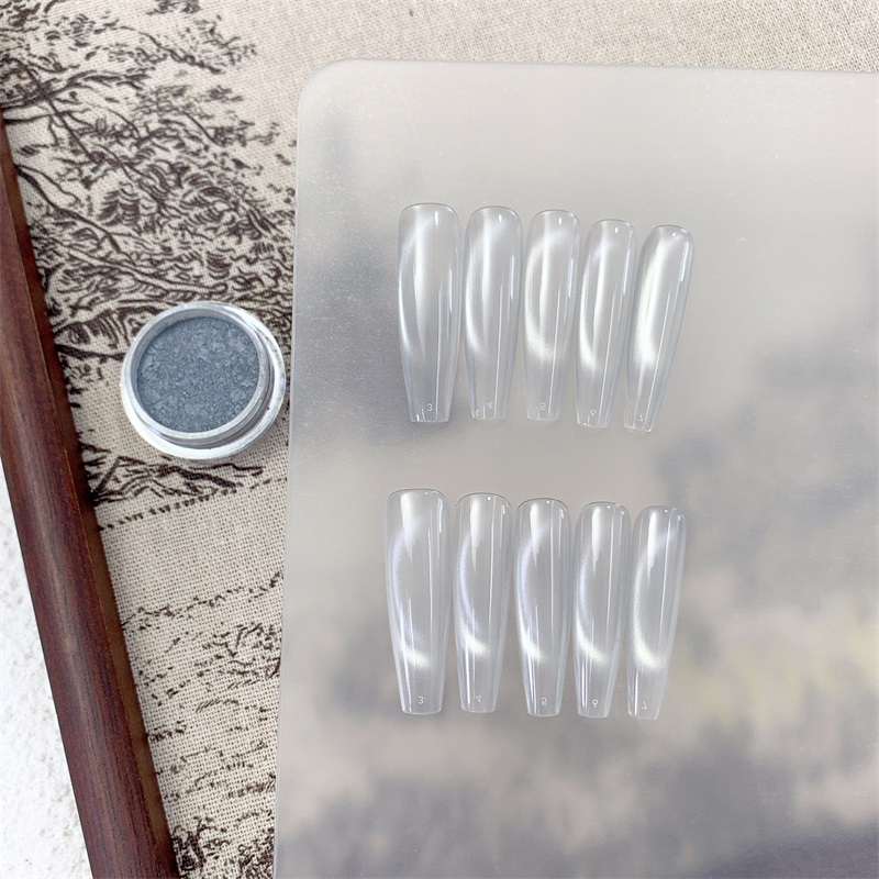 Hndo novo prata branco 3d olho - Dip Powder Nail avaliação e preço