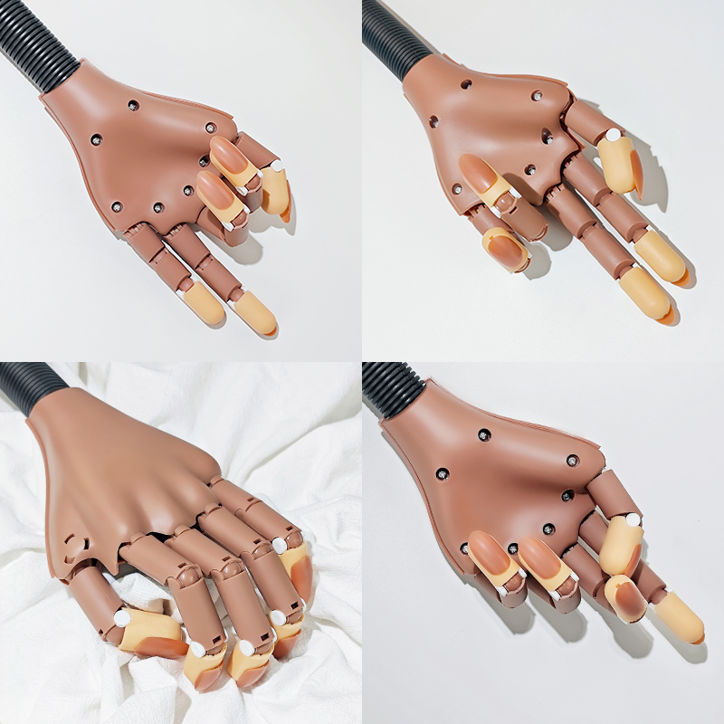 Prego falso prática mão peças  - Nail Art Viral avaliação e preço