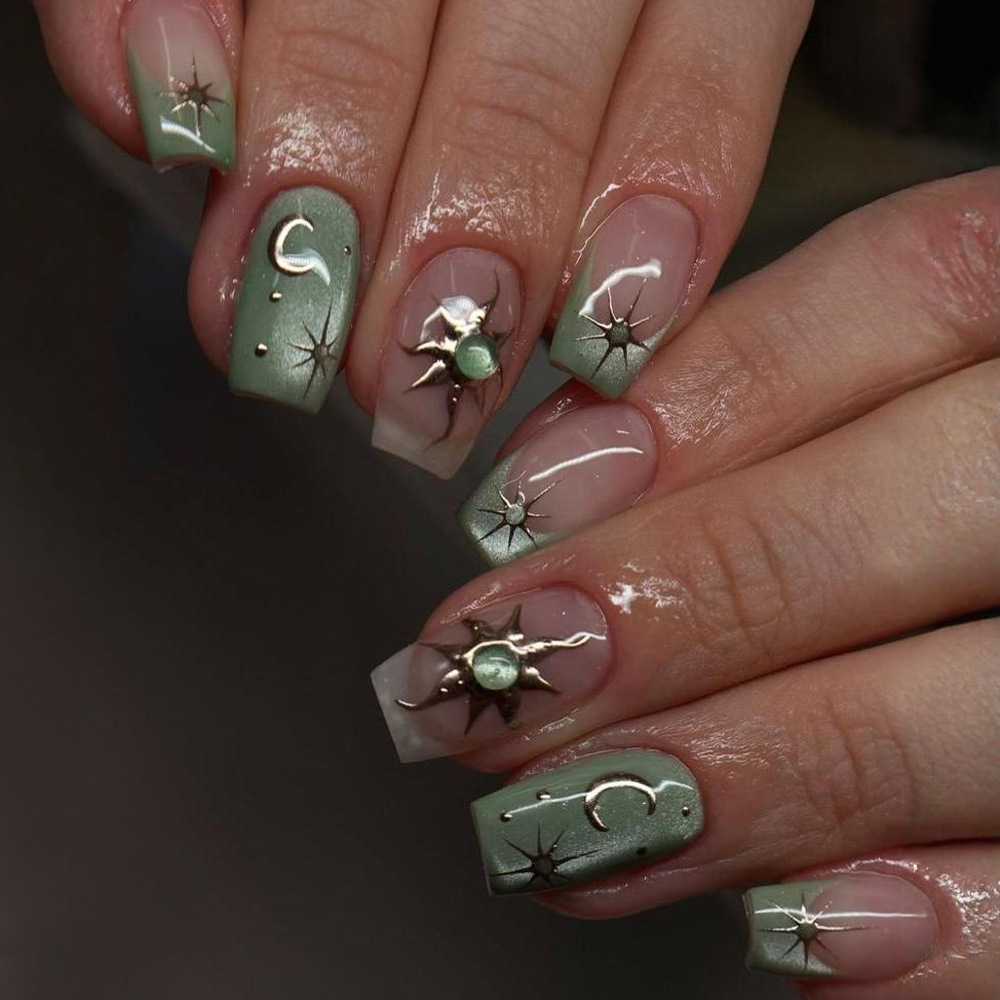 24 pçs terminado unhas falsas  - Nail Art Red Cherry avaliação e preço