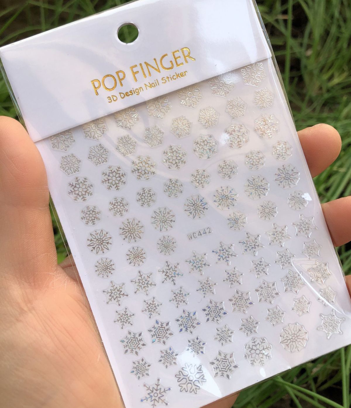 Holográficos prata flocos de n - Nail Art Xmas Design avaliação e preço