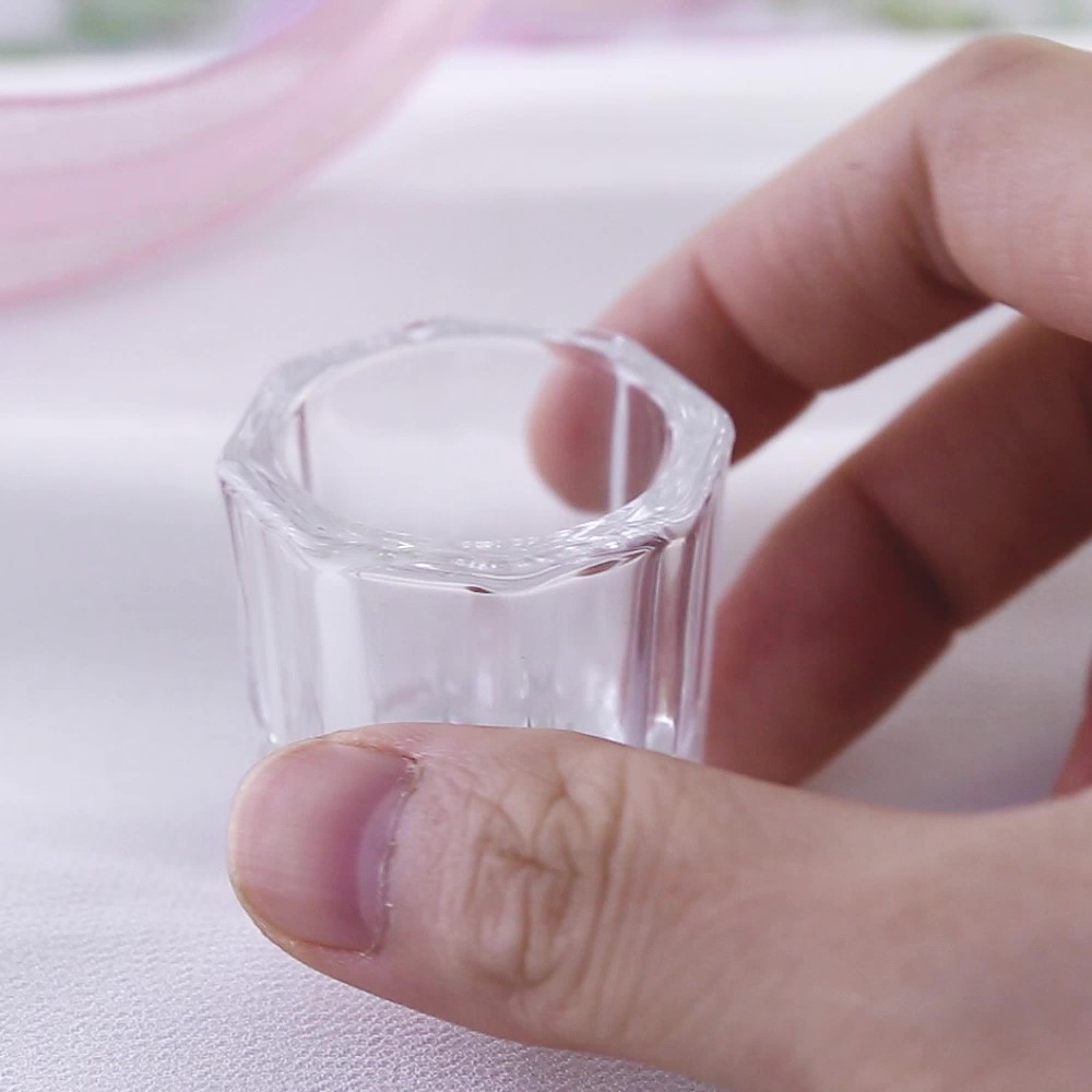 Mini vidro de cristal acrílico - Acrylic Powder Clear avaliação e preço