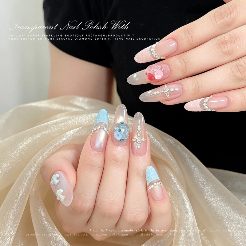 3PCS Viral No Wipe Water Dropl - Nail Art Viral avaliação e preço