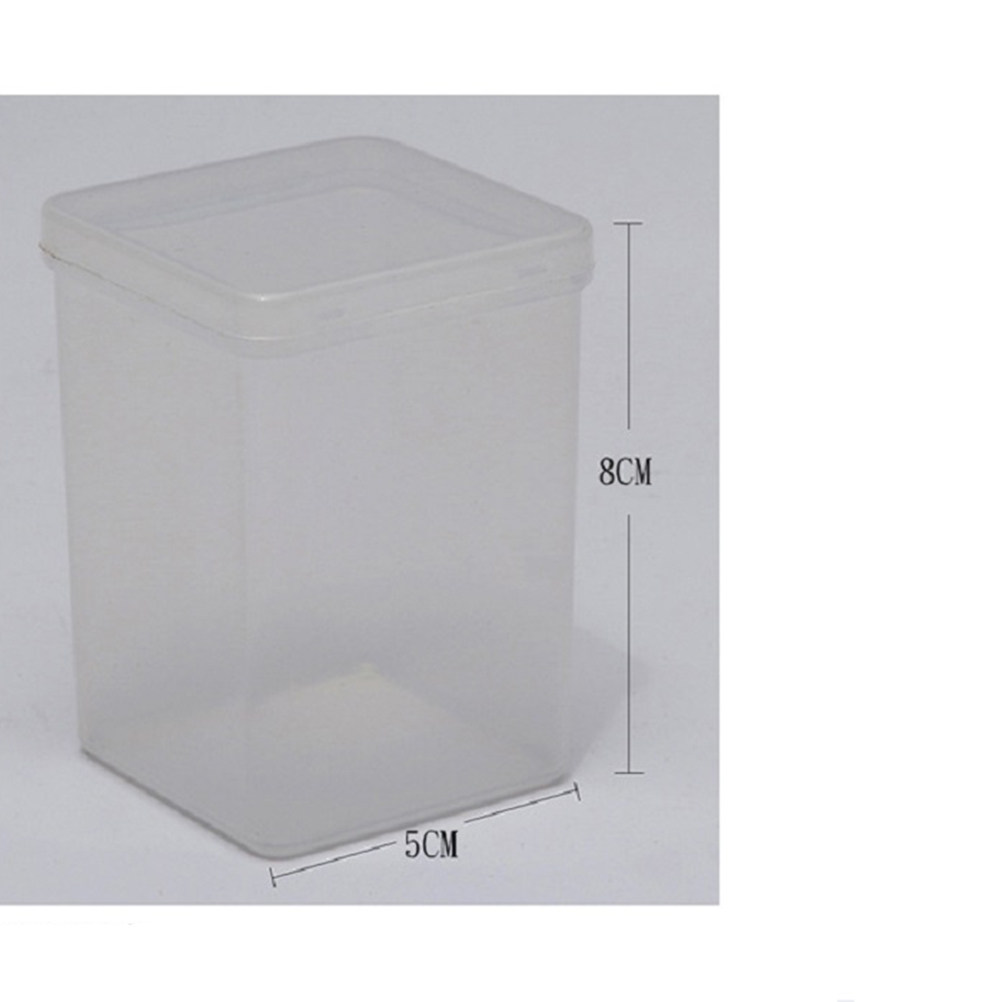 5 Peças de Caixa de Armazename - Acrylic Powder Clear avaliação e preço