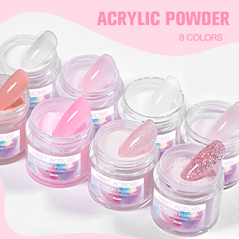 MEET ACROSS Pó Acrílico Flor d - Acrylic Powder Clear avaliação e preço